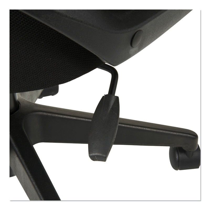 Alera MB Series Mesh Mid-Back Office Chair, Supports Up to 275 lb, 18.11" to 21.65" Seat Height, Black