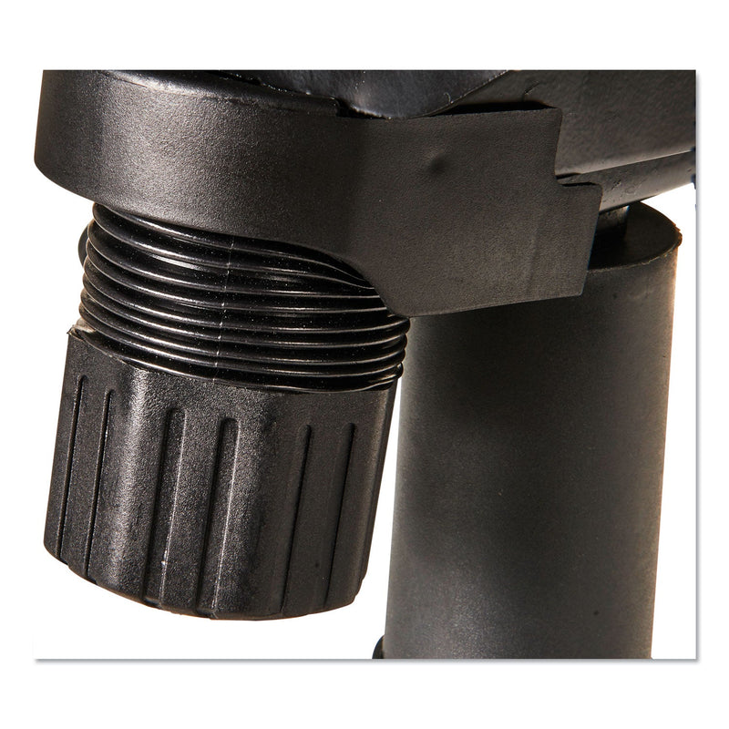 Alera MB Series Mesh Mid-Back Office Chair, Supports Up to 275 lb, 18.11" to 21.65" Seat Height, Black