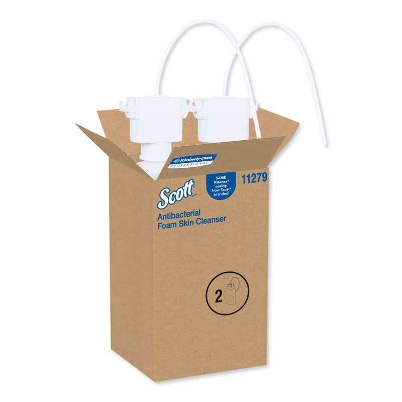 Scott Control Antimicrobial Foam Skin Cleanser, Unscented, 1,500 mL Refill, 2/Carton