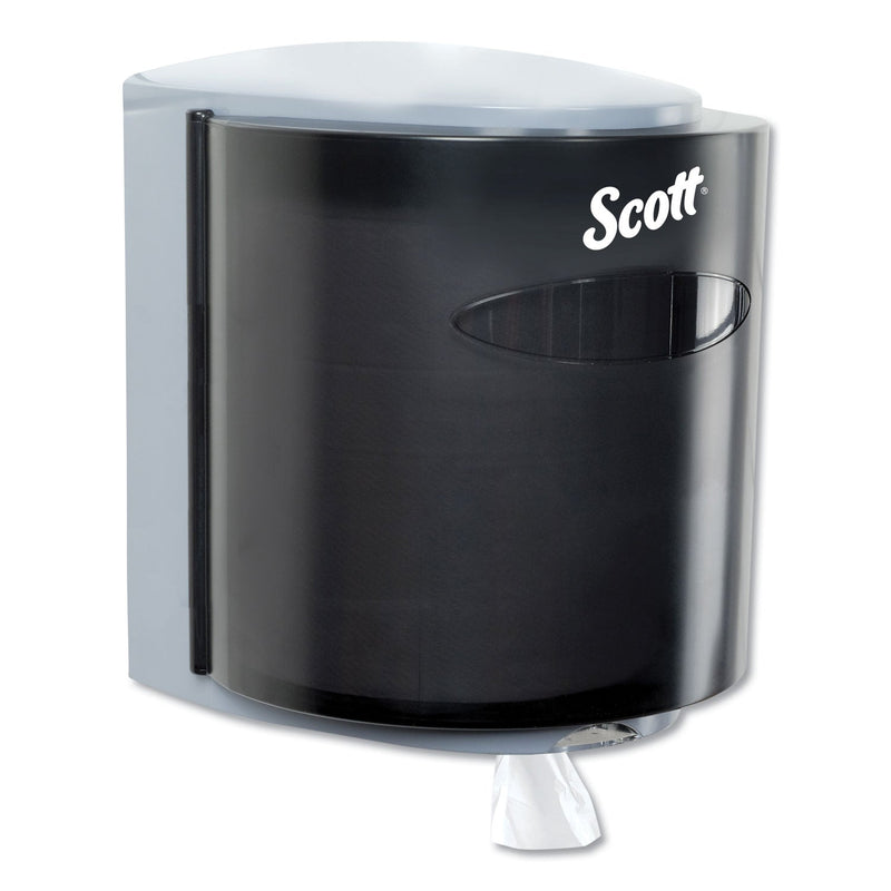 Scott Roll Control Center Pull Towel Dispenser, 10.3 x 9.3 x 11.9, Smoke/Gray