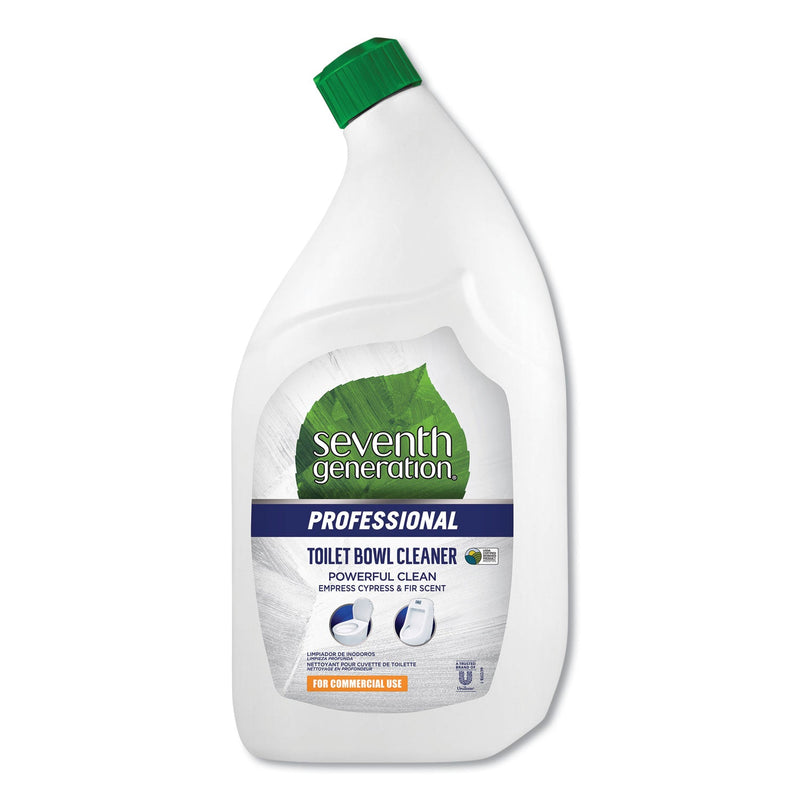 Seventh Generation Toilet Bowl Cleaner, Empre Cypress and Fir, 32 oz Bottle, 8/Carton