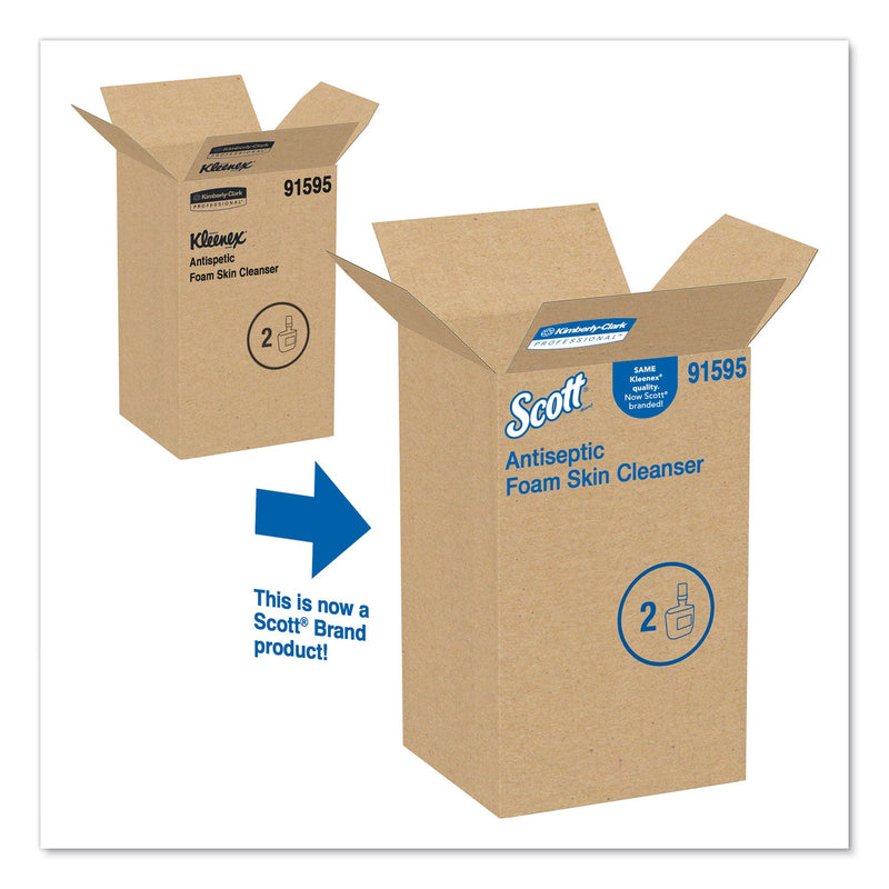 Scott Control Antiseptic Foam Skin Cleanser, Unscented, 1,200 mL Refill