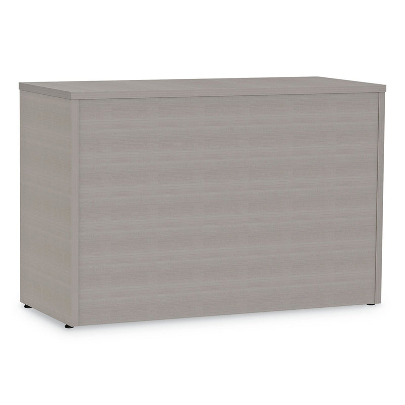 Linea Italia Urban 36" Credenza, Bottom Pedestal, 35.25w x 15.25d x 23.75h, Ash