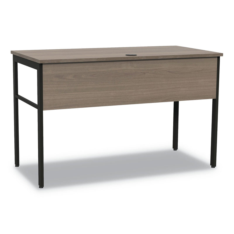 Linea Italia Urban Series Desk Workstation, 47.25" x 23.75" x 29.5", Natural Walnut