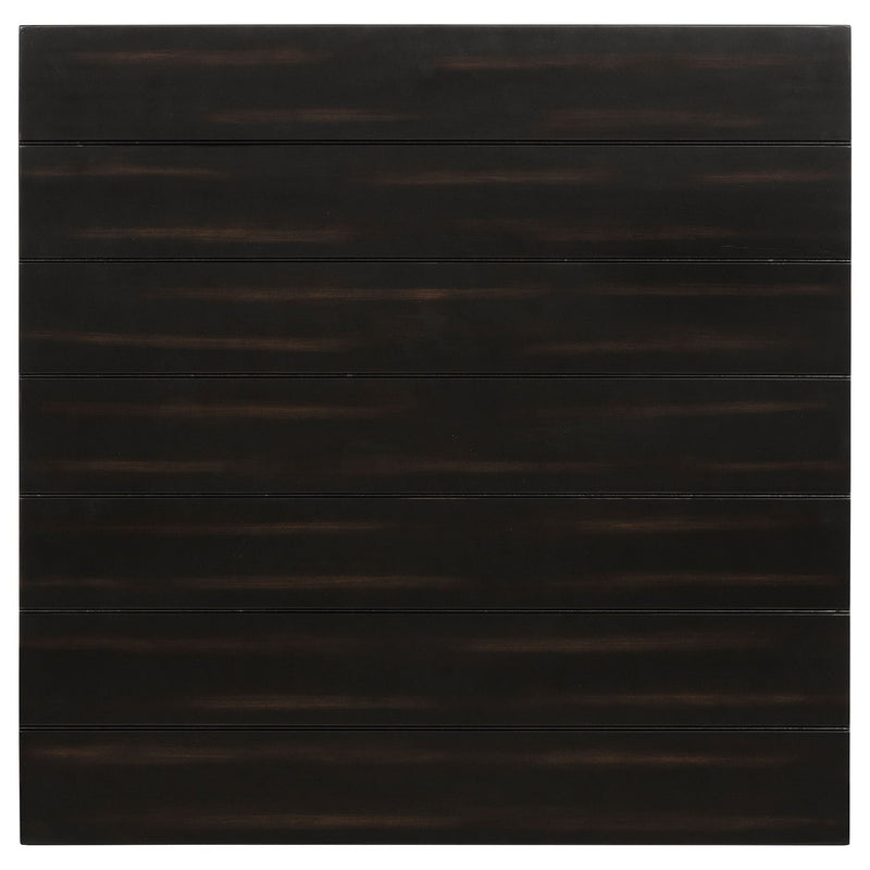 Concord 1-drawer Square End Table Distressed Java