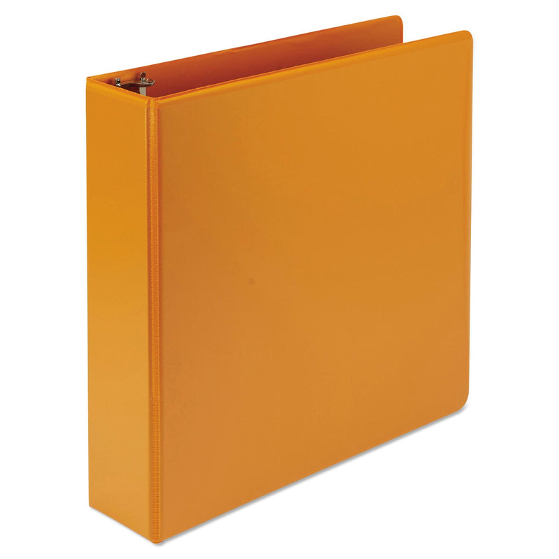 Samsill Earth’s Choice Biobased Durable Fashion View Binder, 3 Rings, 2" Capacity, 11 x 8.5, Coral, 2/Pack