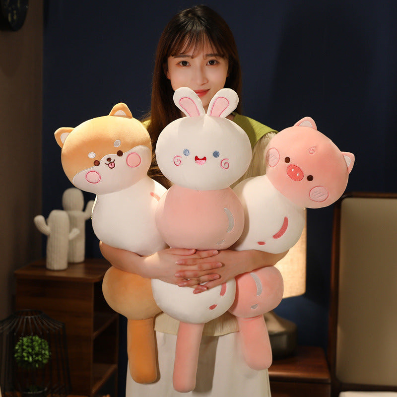 Plush Toy Leg Pillow for Comfortable Sleep