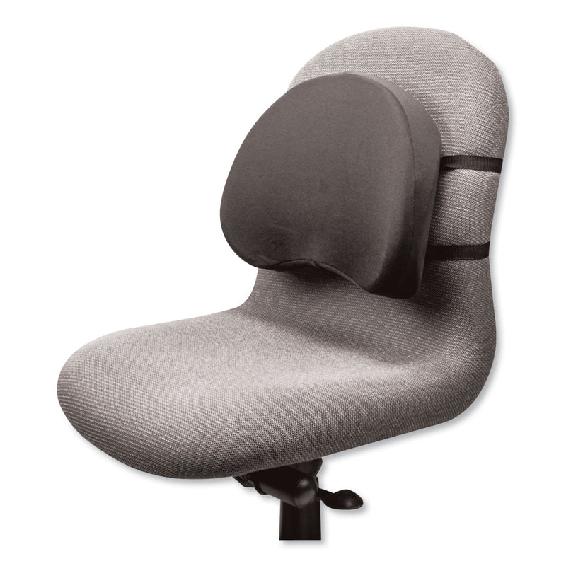 Alera Deluxe Back Support, 15.5 x 3 x 11, Black