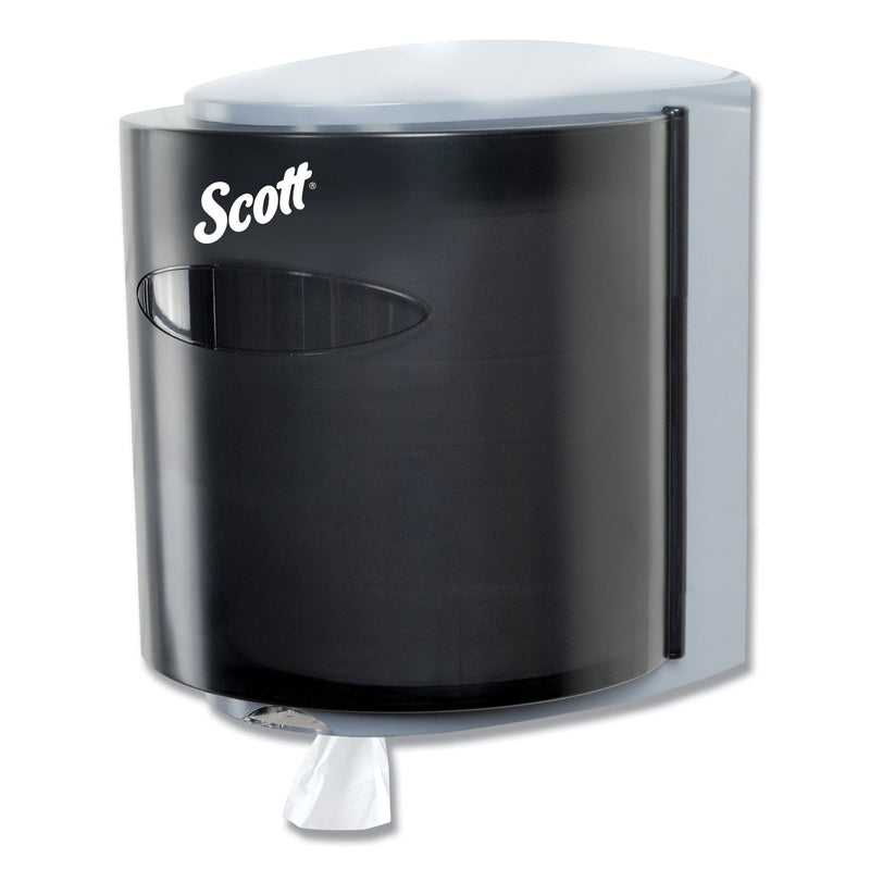 Scott Roll Control Center Pull Towel Dispenser, 10.3 x 9.3 x 11.9, Smoke/Gray
