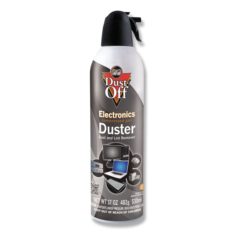 Dust-Off Disposable Compressed Air Duster, 17 oz Can