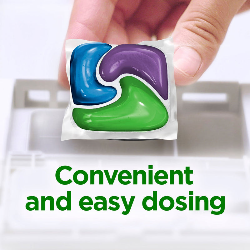 Cascade ActionPacs, Fresh Scent, 34.5 oz, 62 Packs/Bag, 3 Bags/Carton