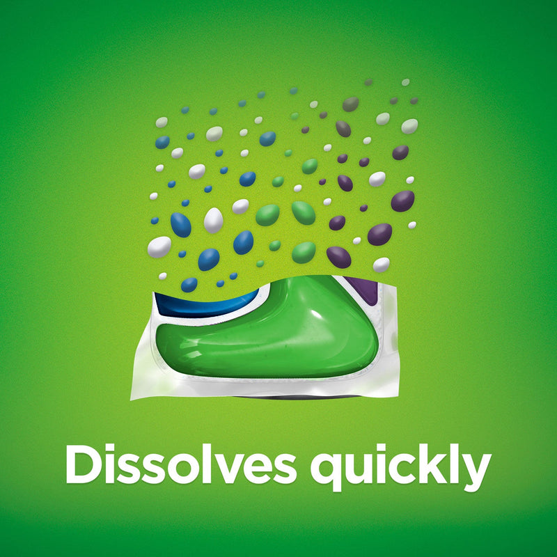 Cascade ActionPacs, Fresh Scent, 34.5 oz, 62 Packs/Bag, 3 Bags/Carton