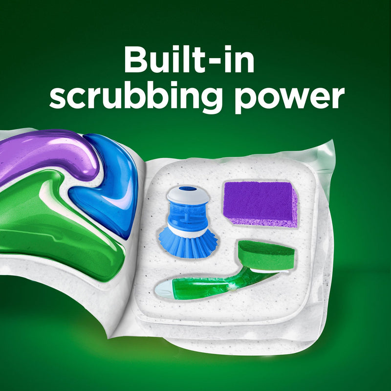 Cascade ActionPacs, Fresh Scent, 13.5 oz Bag, 21/Pack