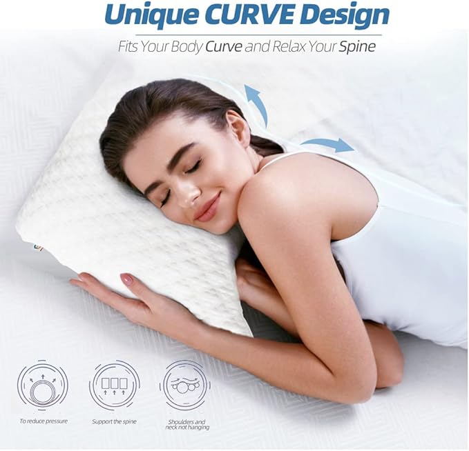 Adjustable Memory Foam King Size Pillow
