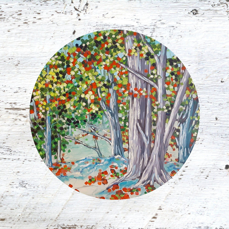 Rubber Grip Jar Opener - Autumn. A Wave Goodbye.