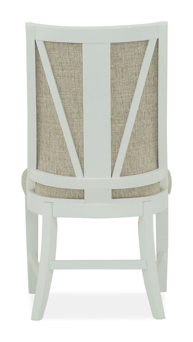 Heron Cove - Upholstered Host Side Chair (Set of 2) - Chalk White