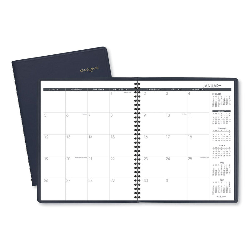 AT-A-GLANCE Monthly Planner, 11 x 9, Navy Cover, 15-Month (Jan to Mar): 2023 to 2024