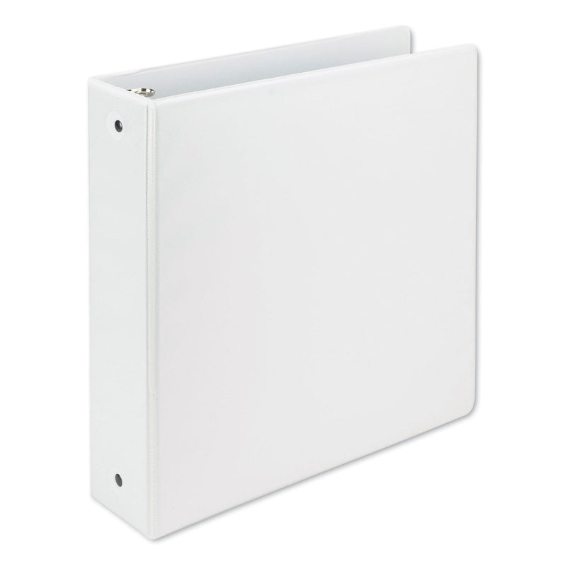 Samsill Earth's Choice Biobased Economy Round Ring View Binders, 3 Rings, 2" Capacity, 11 x 8.5, White