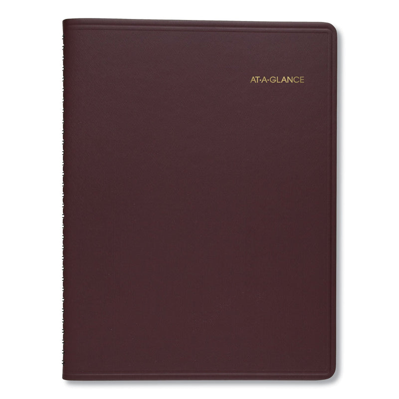 AT-A-GLANCE Monthly Planner, 11 x 9, Winestone Cover, 15-Month (Jan to Mar): 2023 to 2024