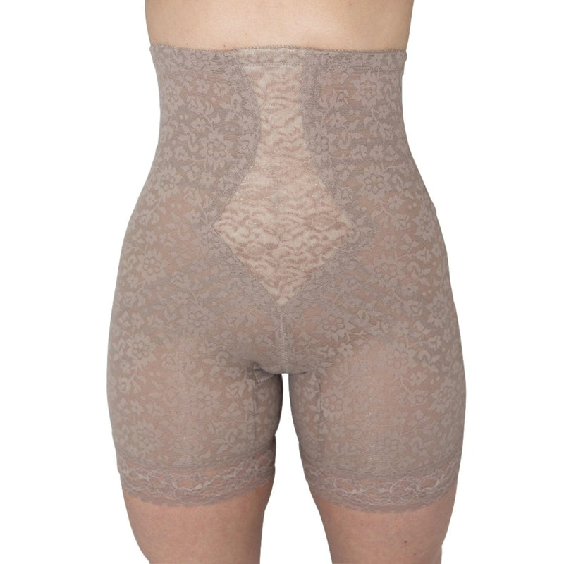 Style 6207 |  No Roll High Waist Lace Thigh Slimmer with Extra Firm Support