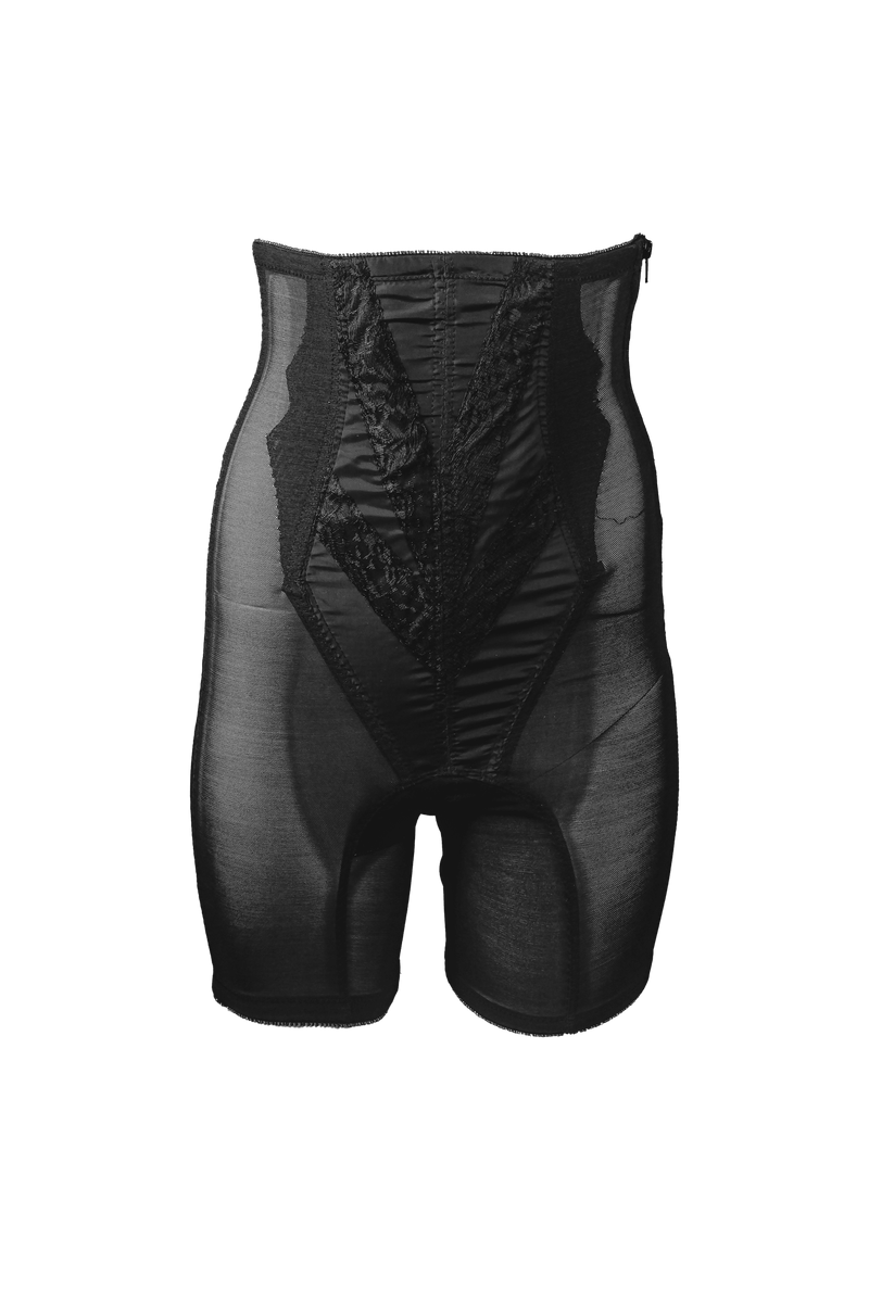 Style 6210 | High Waist Long Leg Shaper with Side Zipper |  Extra Firm Control