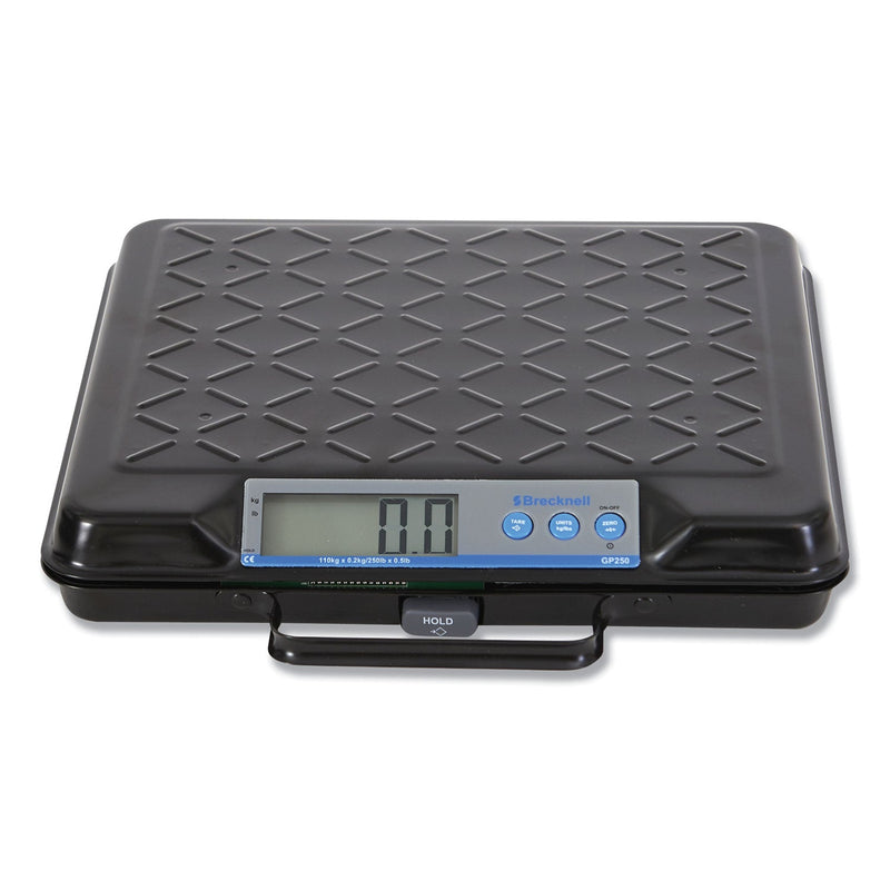 Brecknell Portable Electronic Utility Bench Scale, 250 lb Capacity, 12.5 x 10.95 x 2.2  Platform