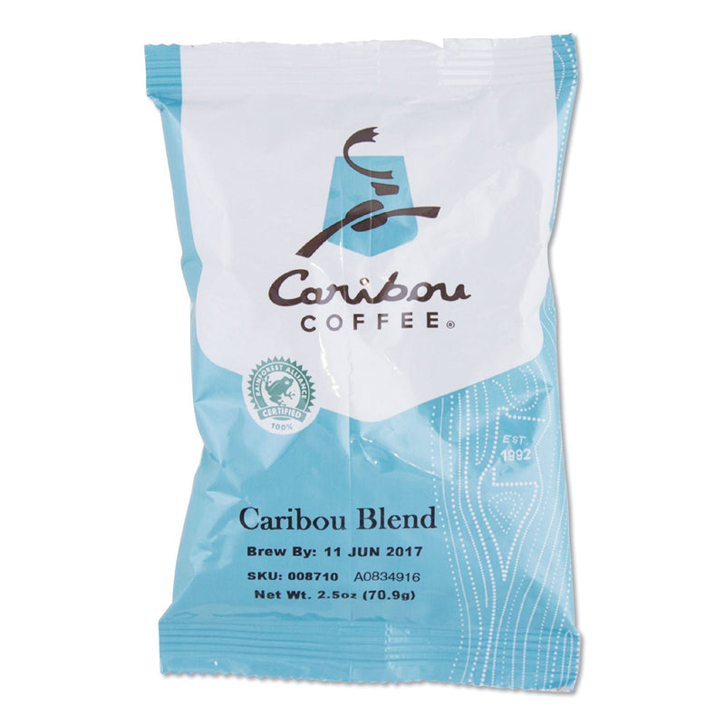 Caribou Coffee Caribou Blend Ground Coffee, 2.5 oz, 18/Carton