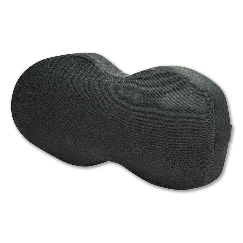 Alera Lumbar Support Memory Foam Backrest, 13.5 x 3.46 x 6.34, Black