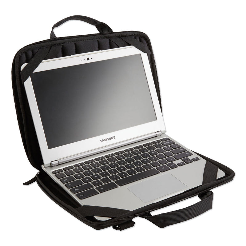 Case Logic Guardian Work-In Case with Pocket, Fits Devices Up to 13.3", Polyester, 13 x 2.4 x 9.8, Black