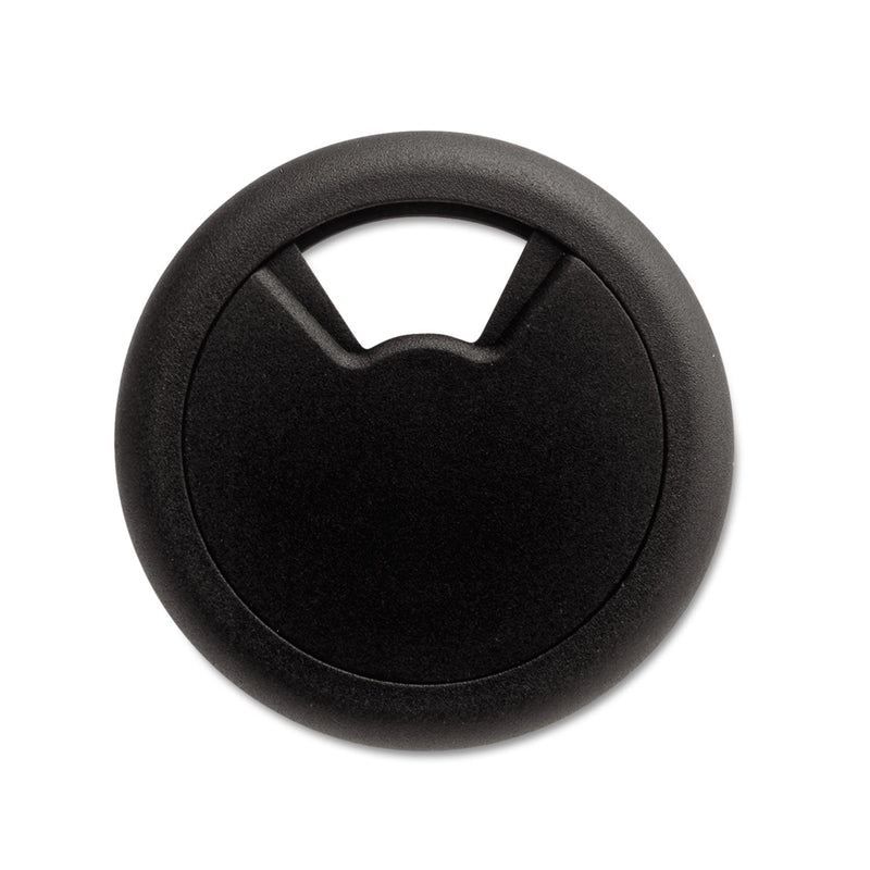 Cord Away Grommet, Adjustable, 2.38" Diameter, Black
