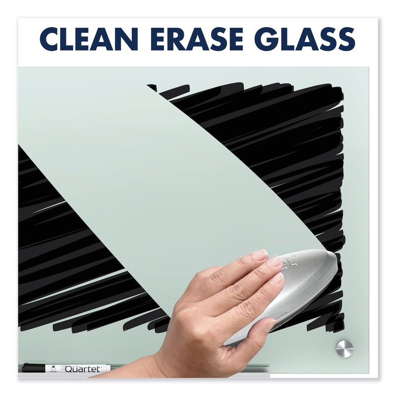 Quartet Infinity Glass Marker Board, Frosted, 72 x 48