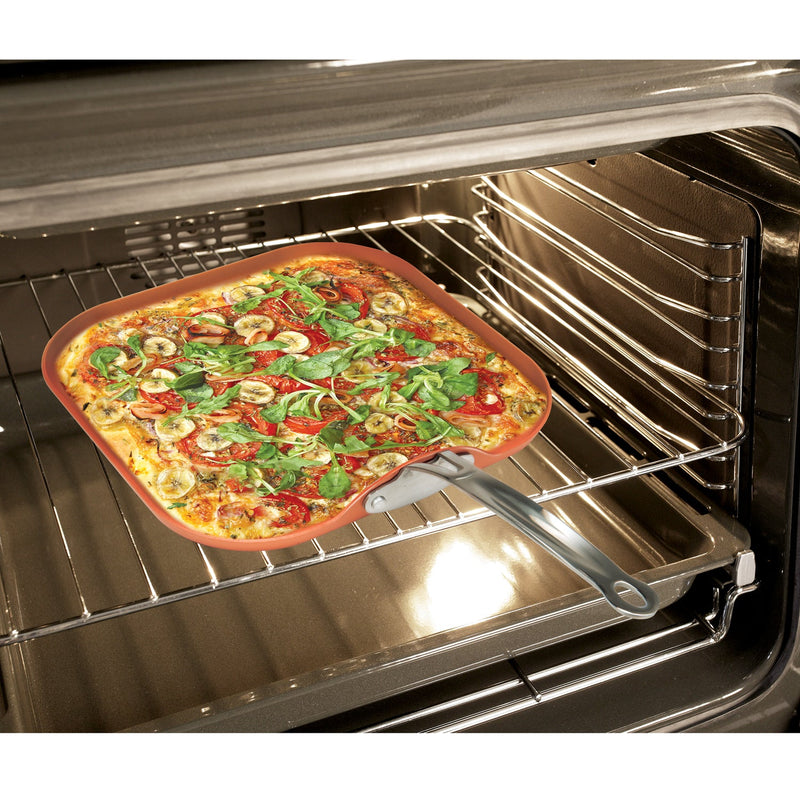 MASTERPAN Ceramic Nonstick Copper Color Griddle & Crepe Pan, 11" (28cm)