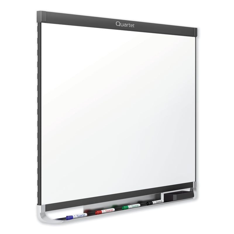 Quartet Prestige 2 DuraMax Magnetic Porcelain Whiteboard, 96 x 48, Graphite Frame