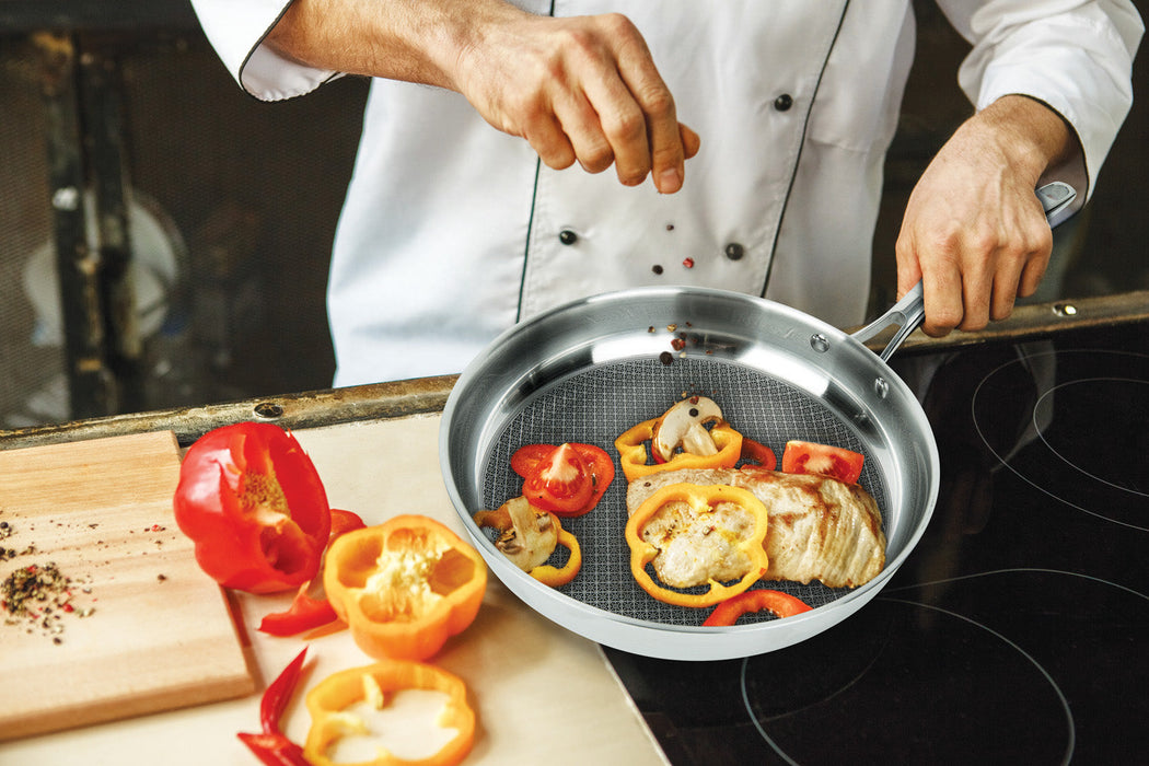 MASTERPAN Nonstick 3-Ply Frypan & Skillet, 9" (23cm)