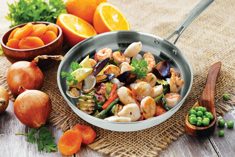 MASTERPAN Nonstick 3-Ply Frypan & Skillet, 11" (28cm)