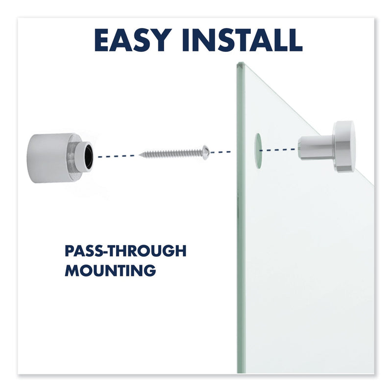 Quartet Infinity Glass Marker Board, Frosted, 36 x 24