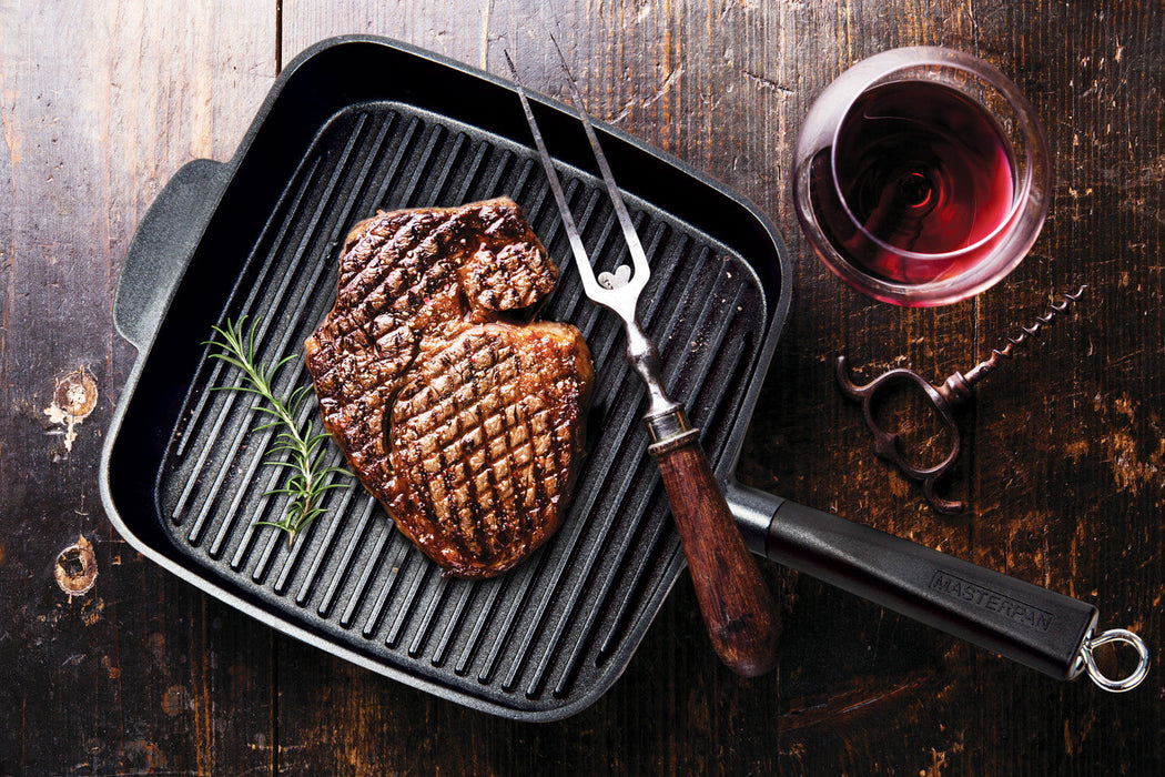 MASTERPAN Nonstick Grill Pan, 11" (28cm)