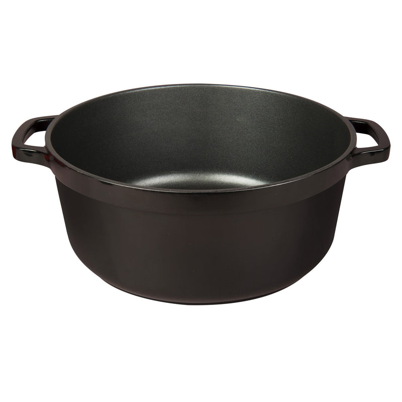 MASTERPAN Nonstick Dutch Oven, Black 7 Qt. 11" (28cm)