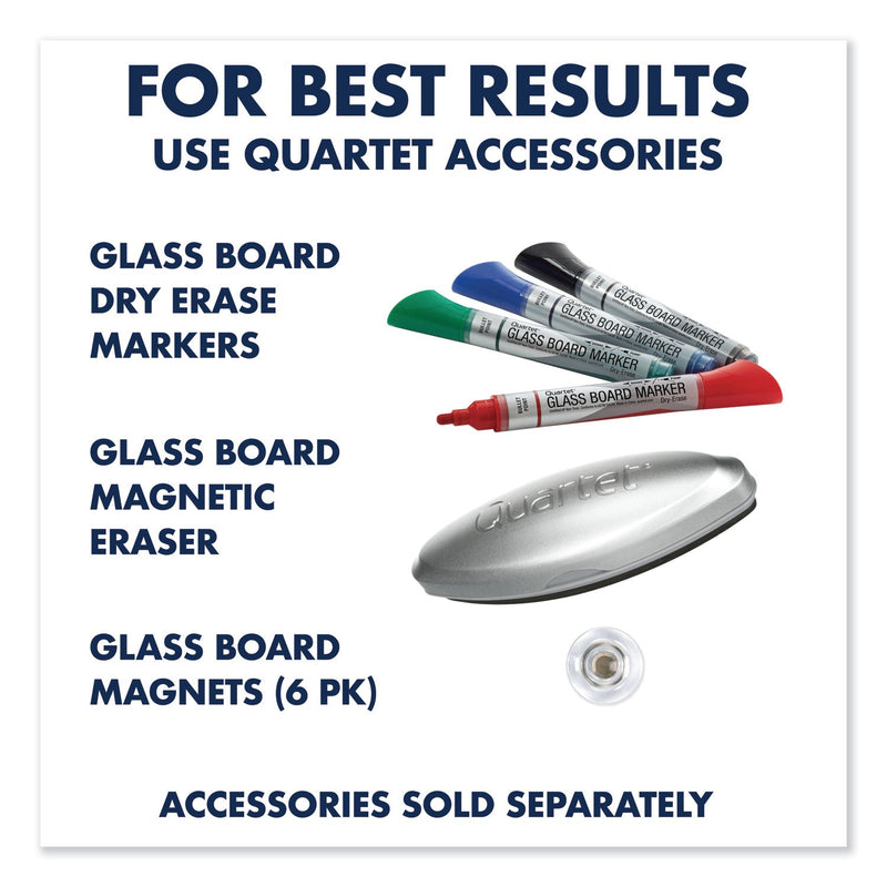 Quartet Infinity Glass Marker Board, Frosted, 36 x 24