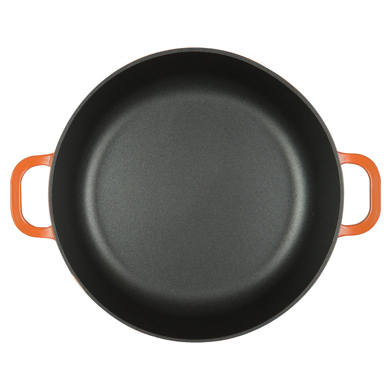 MASTERPAN Nonstick Dutch Casserole, Orange 3 Qt. 11" (28cm)