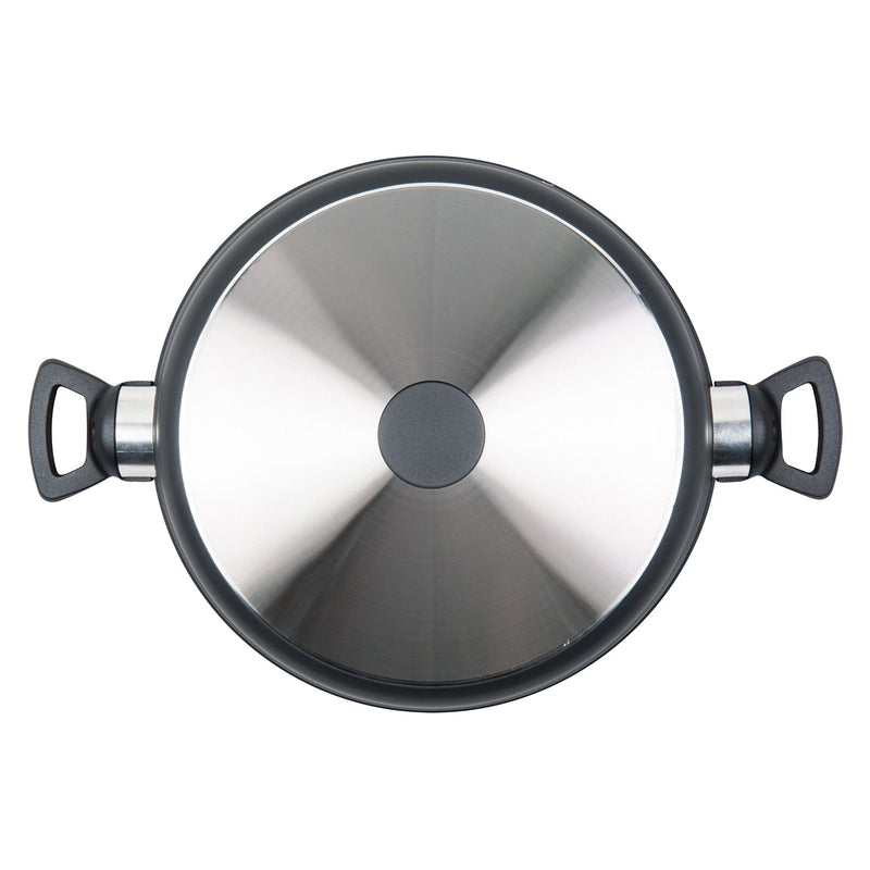 MASTERPAN Nonstick Saute $ Sauce Pan with Glass Lid, 5 Qt., 11" (28cm)