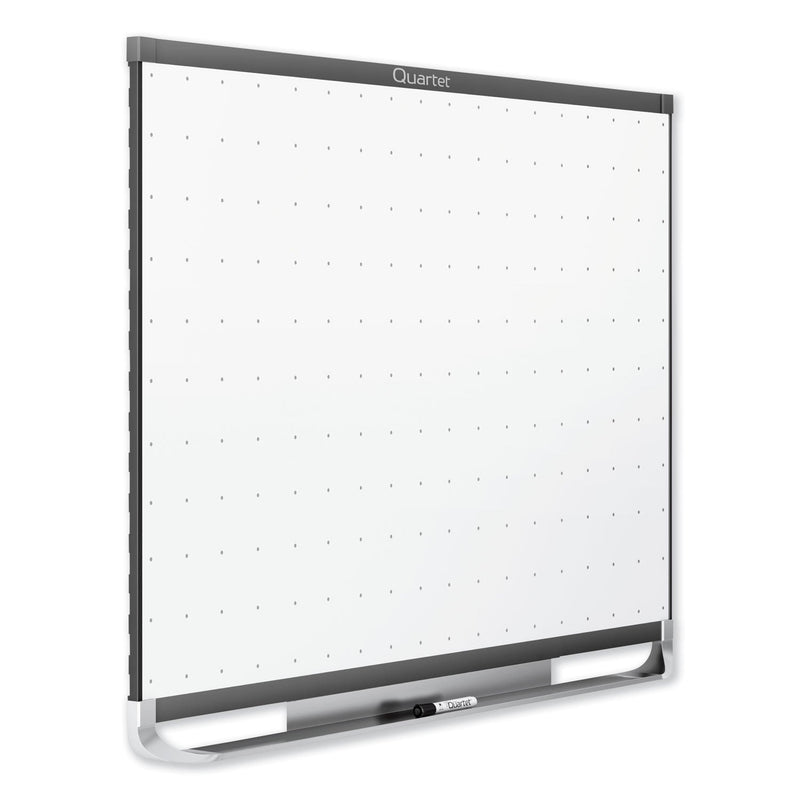 Quartet Prestige 2 Magnetic Total Erase Whiteboard, 48 x 36, Graphite Frame