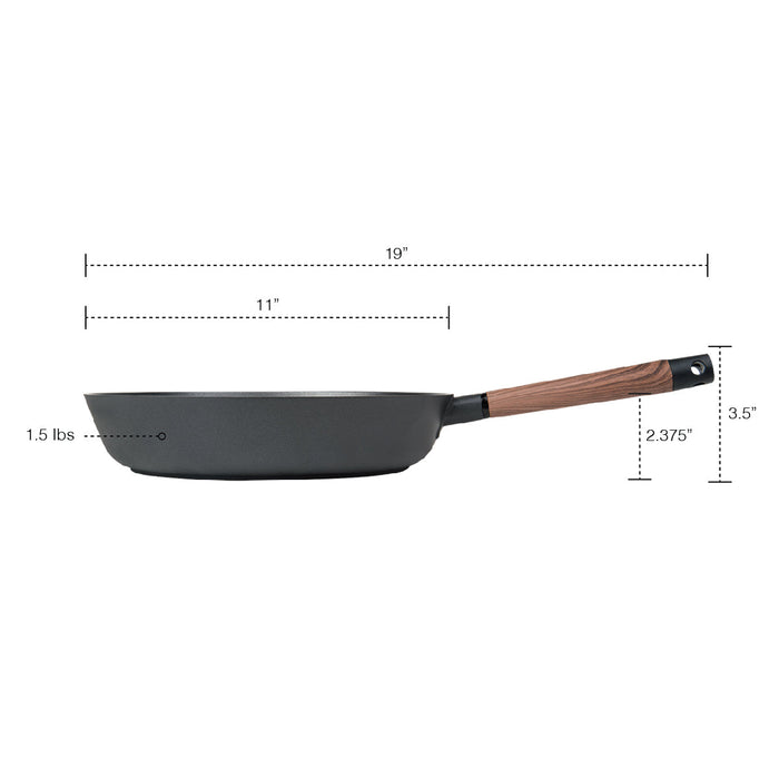 MASTERPAN Nonstick Frypan & Skillet with detacheable handle, 11" (28cm)