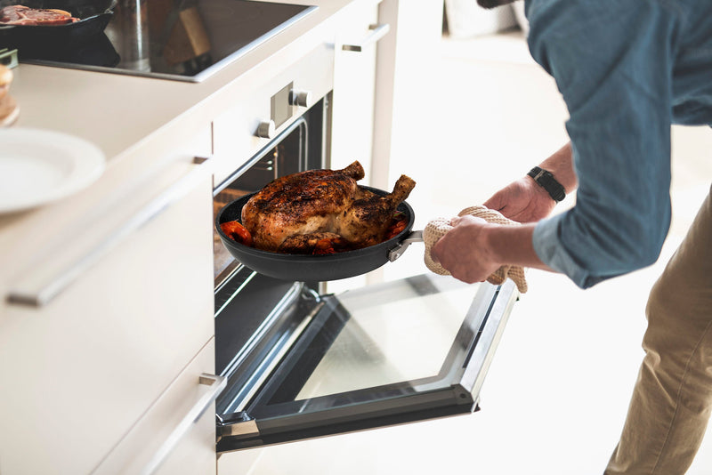 MASTERPAN Nonstick Frypan & Skilletwith Chefs Handle, 9.5" (24cm)