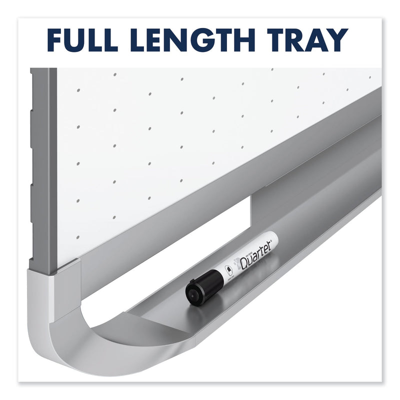 Quartet Prestige 2 Magnetic Total Erase Whiteboard, 48 x 36, Aluminum Frame