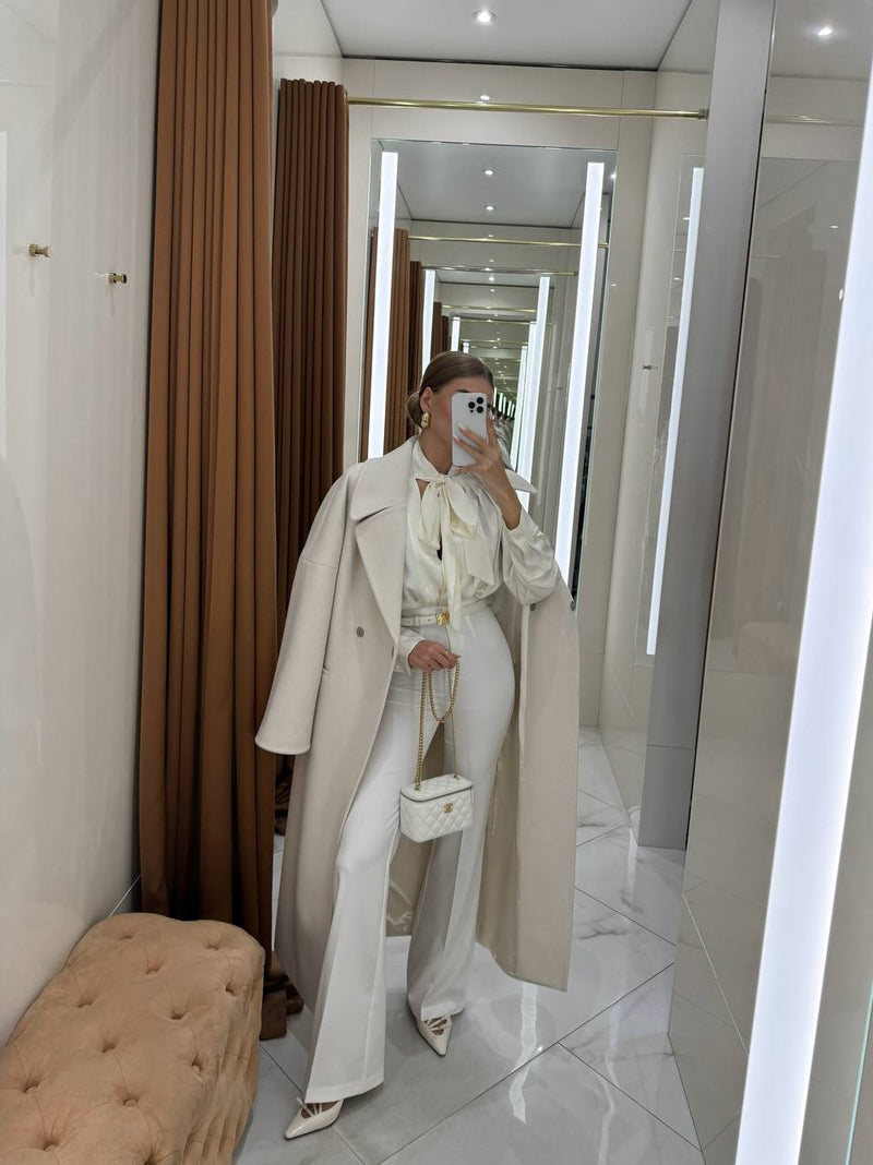 Eliza Classic Wool Blend Overcoat