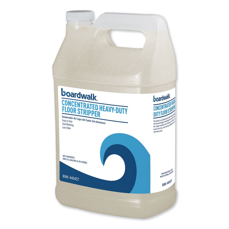 Boardwalk Concentrated Heavy-Duty Floor Stripper, 1 gal Bottle, 4/Carton