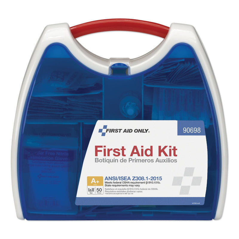 First Aid Only ReadyCare First Aid Kit for 50 People, ANSI A+, 238 Pieces, Plastic Case