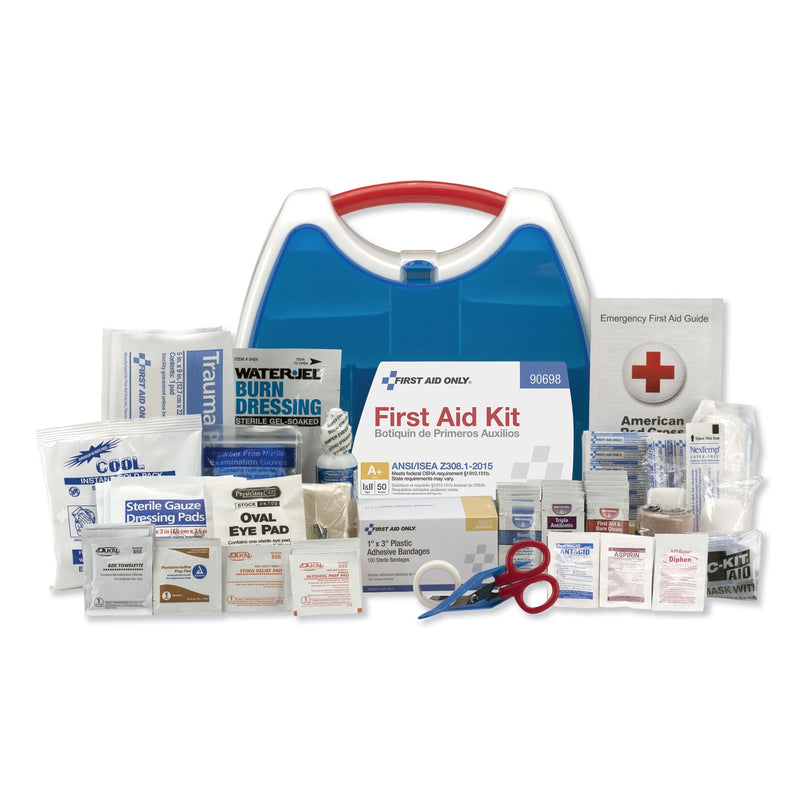 First Aid Only ReadyCare First Aid Kit for 50 People, ANSI A+, 238 Pieces, Plastic Case