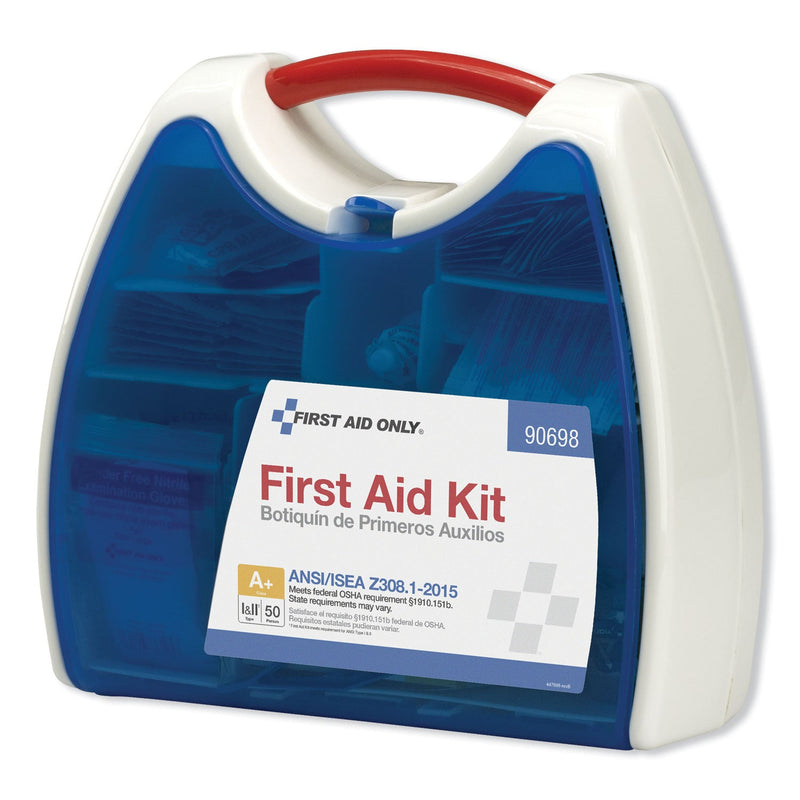 First Aid Only ReadyCare First Aid Kit for 50 People, ANSI A+, 238 Pieces, Plastic Case